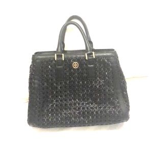 TORY BURCH woven bag